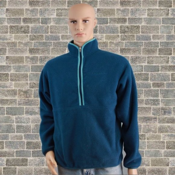 Patagonia Other - PATAGONIA | Men's Blue Pullover Fleece Jacket Size Large